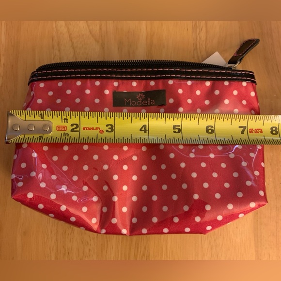 Pink Polka Dot Cosmetic Bag - Picture 9 of 12